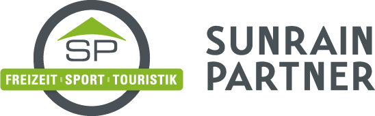 SUNRAIN Partner Logo - Freizeit, Sport & Touristik